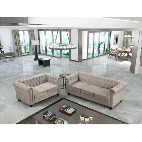 Greyleigh™ Bosworth Cheadle 2 Piece Living Room Set & Reviews | Wayfair